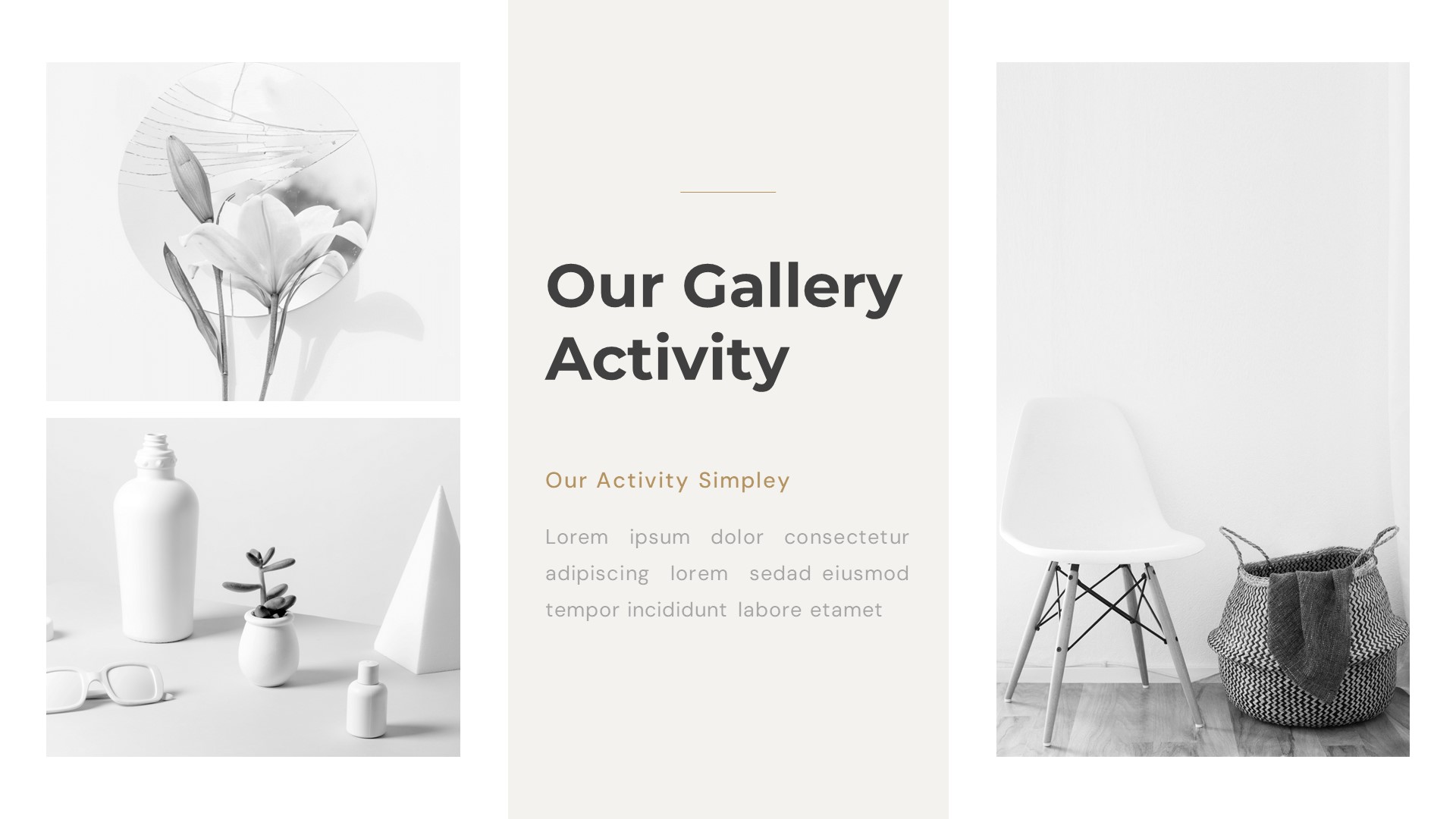 Simpley Minimalist PowerPoint Template Presentation Templates